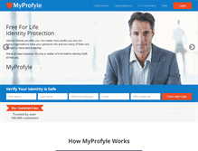 Tablet Screenshot of myprofyle.com